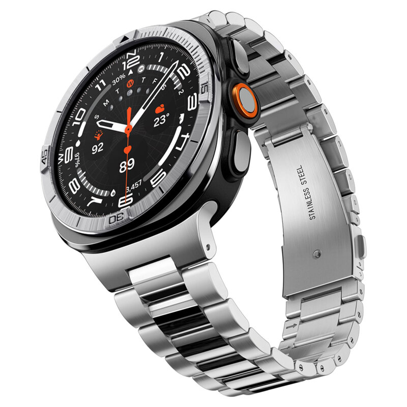 Rama protectie, bezel Samsung Galaxy Watch Ultra 2 Spigen, argintiu