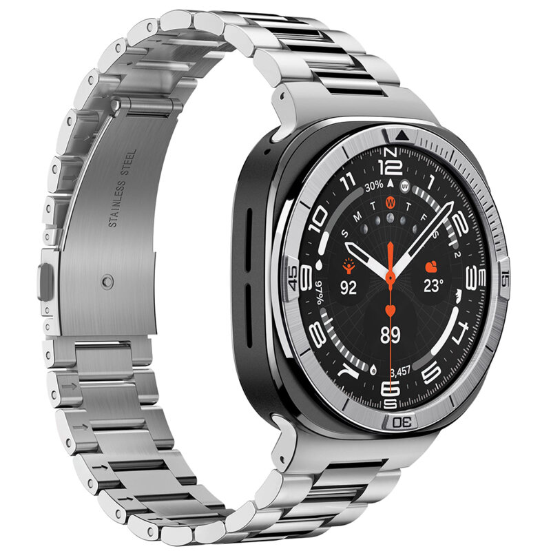 Rama protectie, bezel Samsung Galaxy Watch Ultra 2 Spigen, argintiu