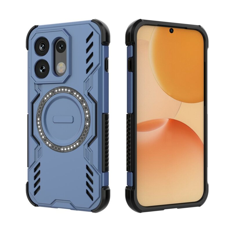 Husa Oppo Reno16 Techsuit ArmorMag Case, albastru