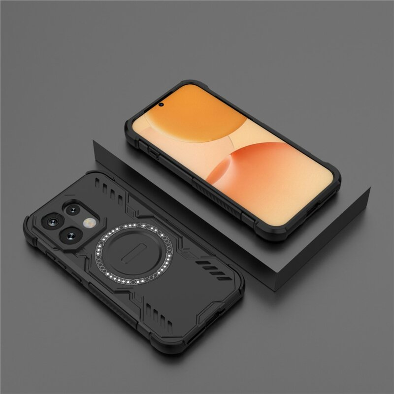 Husa Oppo Reno16 Pro Techsuit ArmorMag Case, negru