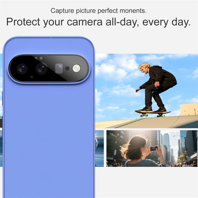 Folie camera Google Pixel 11 Techsuit Full Glass, negru