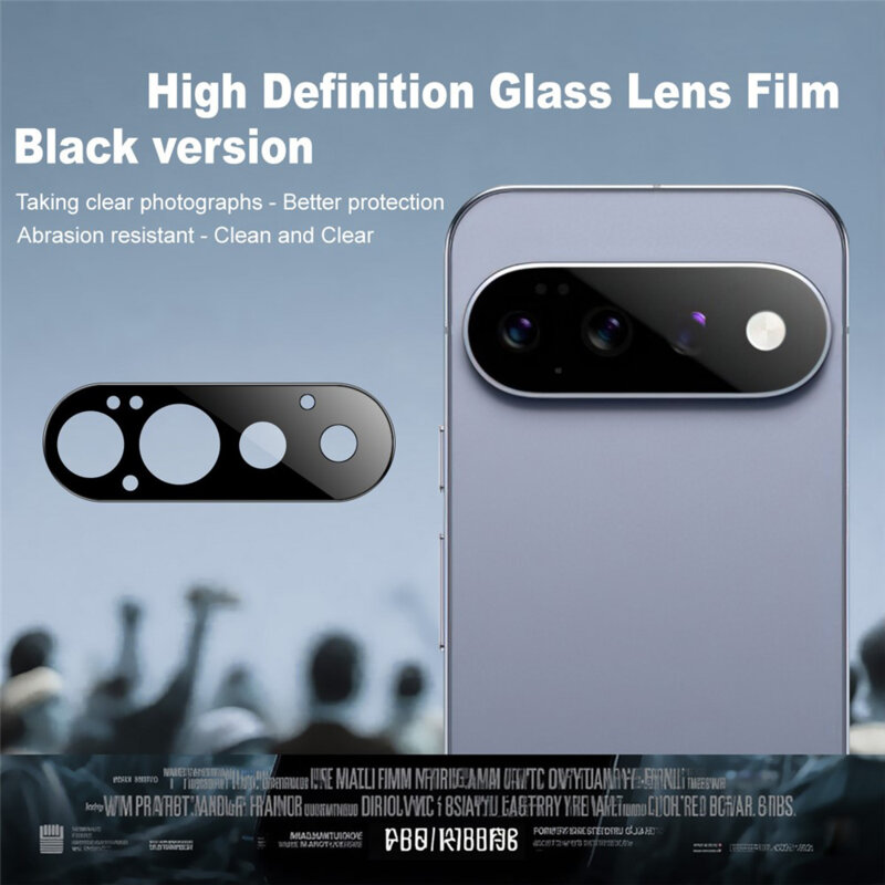Folie camera Google Pixel 11 Pro Techsuit Full Glass, negru