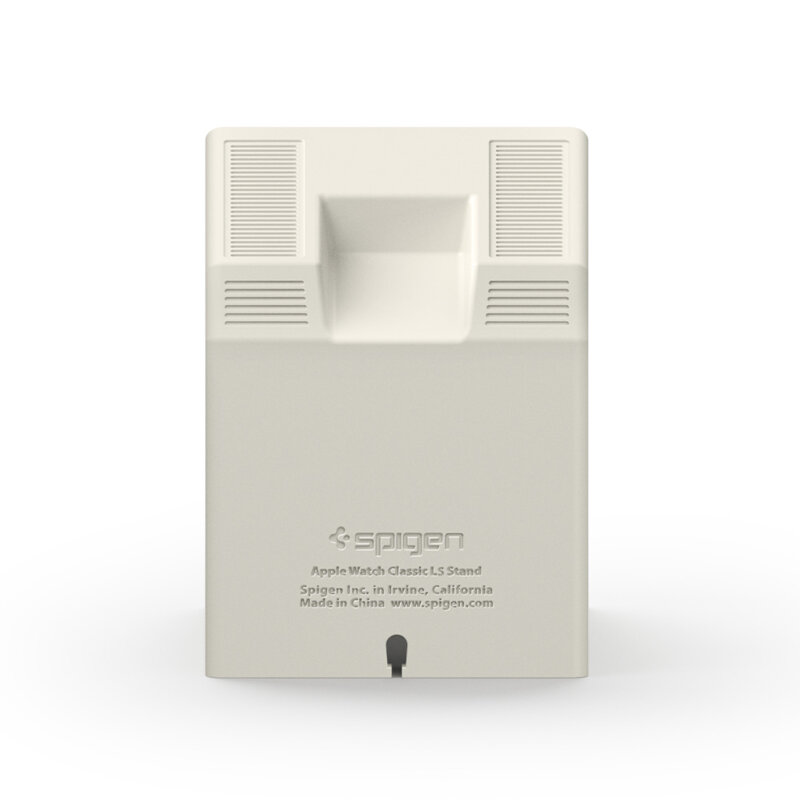 Suport pentru Apple Watch Spigen Classic LS Stone AMP11668, crem
