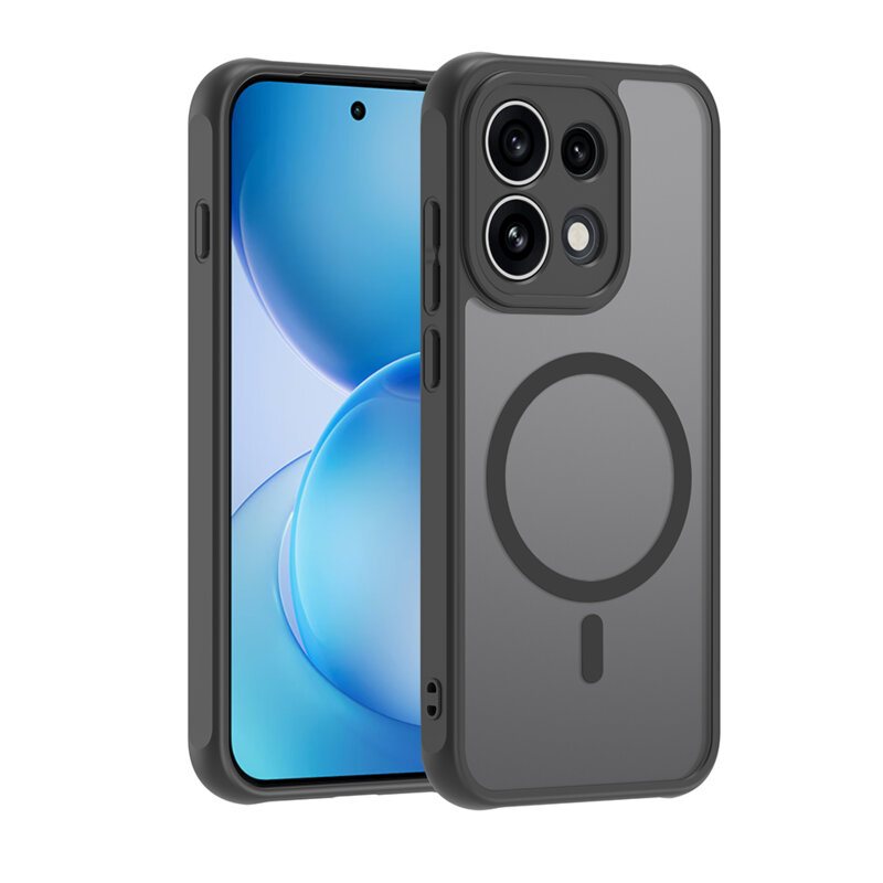 Husa Oppo Reno16 Pro Techsuit HaloFrost II MagSafe, negru