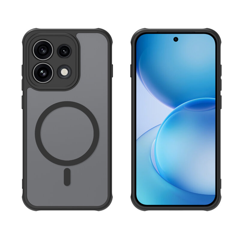 Husa Oppo Reno16 Pro Techsuit HaloFrost II MagSafe, negru