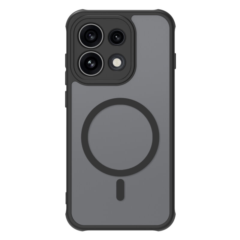 Husa Oppo Reno16 F Techsuit HaloFrost II MagSafe, negru