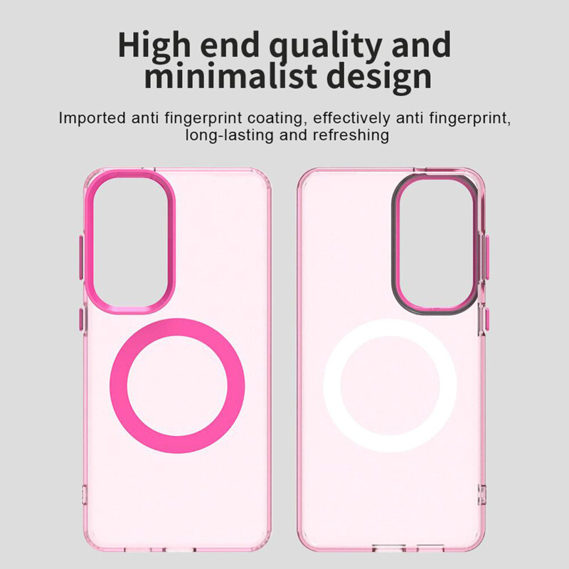 Husa Samsung Galaxy S26 FE Techsuit CandyCase MagSafe, roz