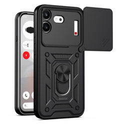 Husa Nothing Phone (4b) protectie camera Techsuit CamShield Series, negru