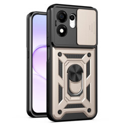 Husa Honor 600 Smart protectie camera Techsuit CamShield Series, auriu