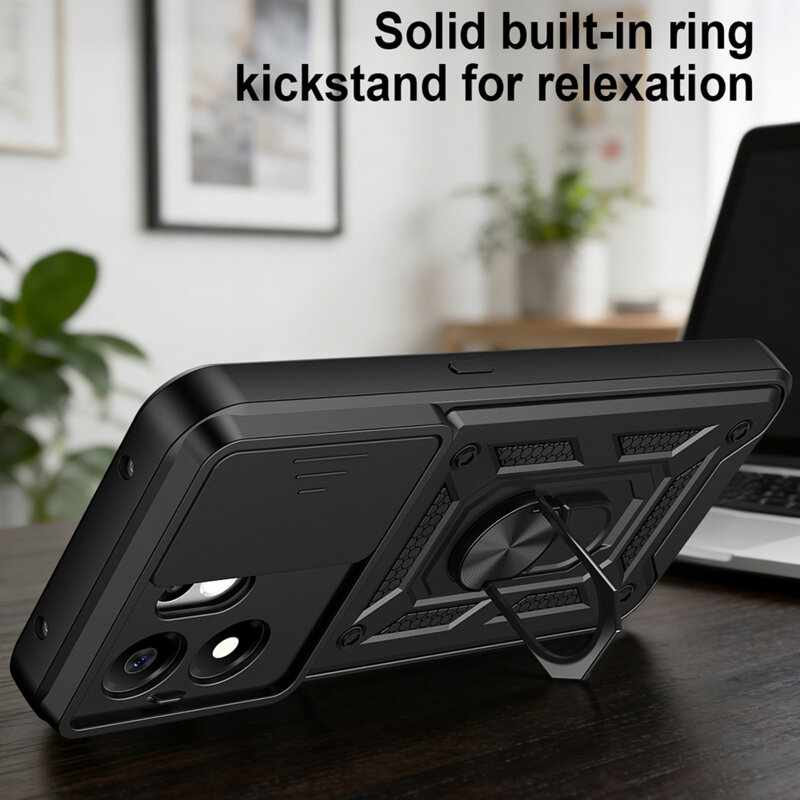 Husa Honor 600 Smart protectie camera Techsuit CamShield Series, roz