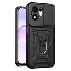 Husa Honor 600 Smart protectie camera Techsuit CamShield Series, negru