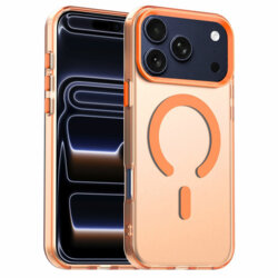 Husa iPhone 17 Pro Techsuit CandyCase MagSafe, portocaliu