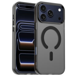 Husa iPhone 17 Pro Techsuit CandyCase MagSafe, negru