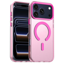 Husa iPhone 17 Pro Techsuit CandyCase MagSafe, roz