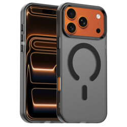 Husa iPhone 17 Pro Max Techsuit CandyCase MagSafe, negru