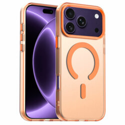 Husa iPhone 18 Pro Techsuit CandyCase MagSafe, portocaliu