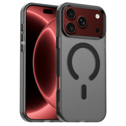 Husa iPhone 18 Pro Max Techsuit CandyCase MagSafe, negru