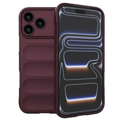 Husa iPhone 17 Pro Techsuit Magic Shield, bordo