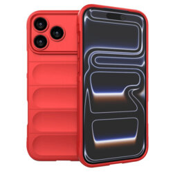 Husa iPhone 17 Pro Techsuit Magic Shield, rosu