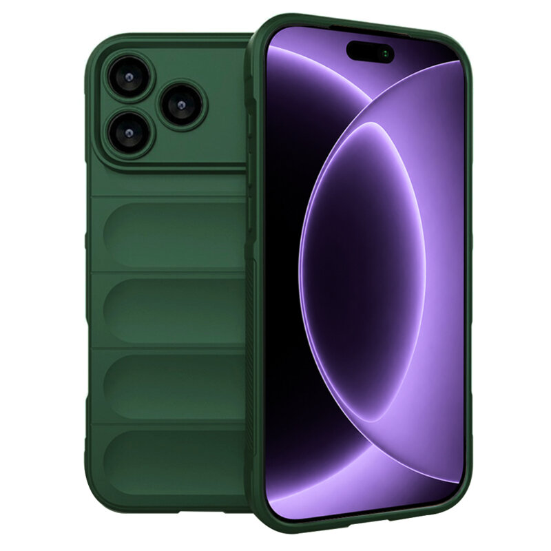 Husa iPhone 18 Pro Techsuit Magic Shield, verde