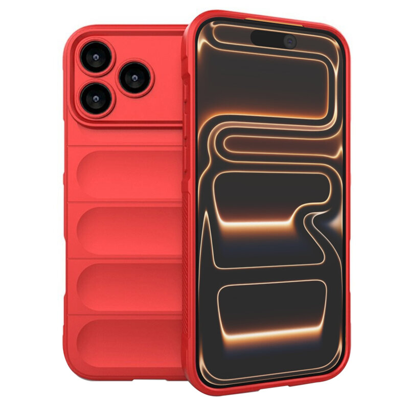 Husa iPhone 17 Pro Max Techsuit Magic Shield, rosu