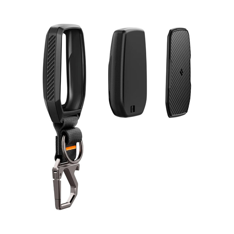 Husa cheie Toyota cu holster Spigen TK100, negru