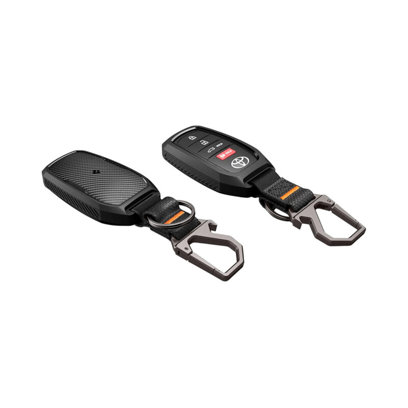 Husa cheie Toyota cu holster Spigen TK100, negru