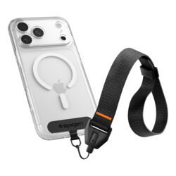 Snur, lanyard pentru telefon Spigen AFA11626, negru