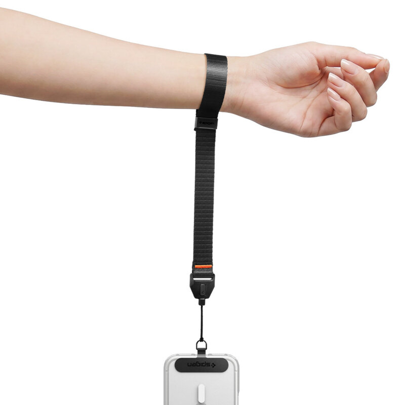 Snur, lanyard pentru telefon Spigen AFA11626, negru