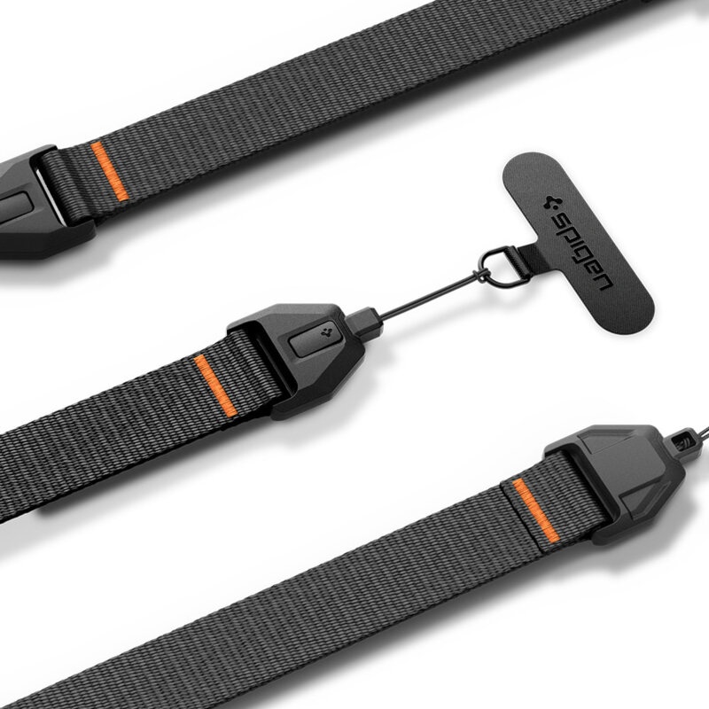 Snur, lanyard pentru telefon Spigen AFA11626, negru