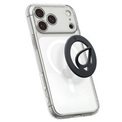 Inel magnetic, suport telefon MagSafe Spigen Dual Pop, negru