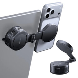 Suport telefon auto MagSafe pentru bord Spigen MFT35-1, negru