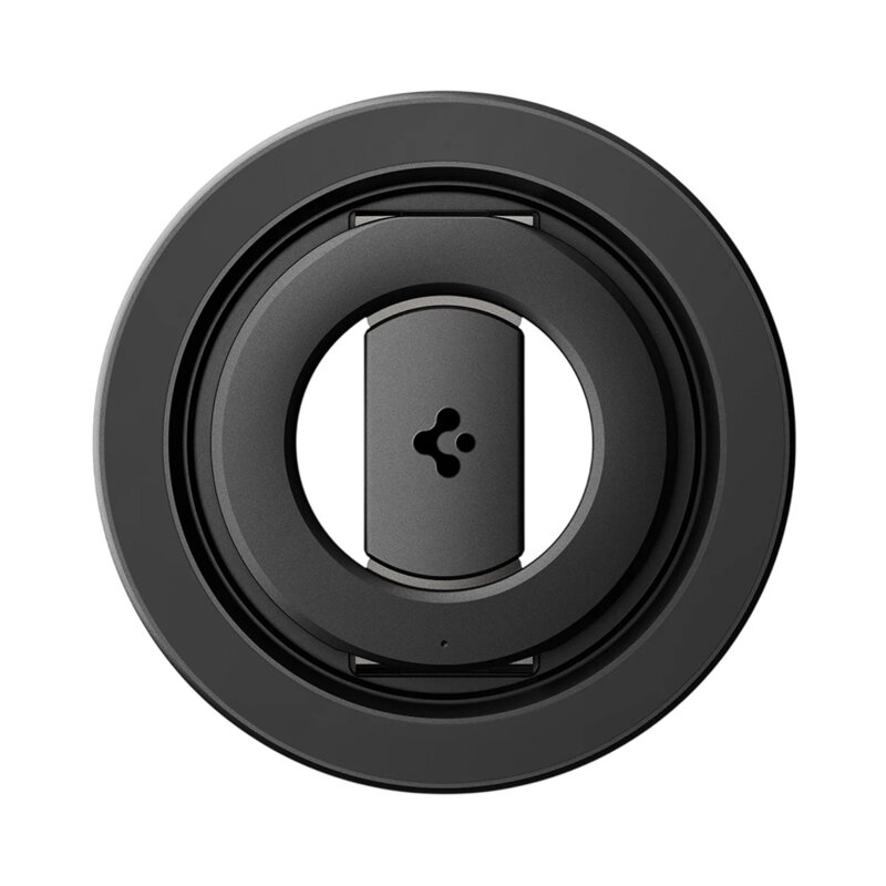 Inel magnetic, suport telefon MagSafe Spigen O-Mag OM108, negru