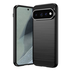 Husa Google Pixel 11 Pro Techsuit Carbon Silicone, negru