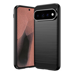 Husa Google Pixel 11 Pro XL Techsuit Carbon Silicone, negru