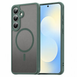Husa Samsung Galaxy S25 FE Techsuit HaloFrost II MagSafe, verde