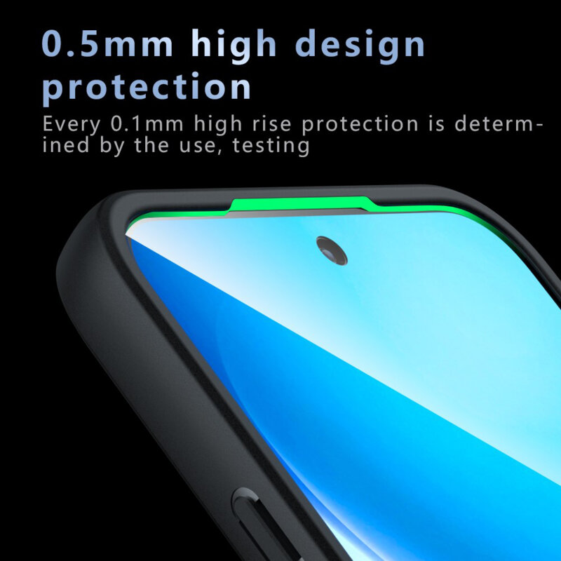 Husa Oppo Reno16 F Techsuit PureFrost MagSafe, negru frost