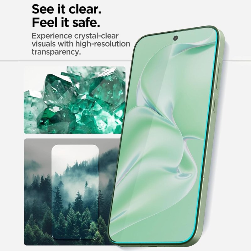 [Pachet 2x] Folie sticla OnePlus 15R Spigen Glas.tR Align Master S, transparenta