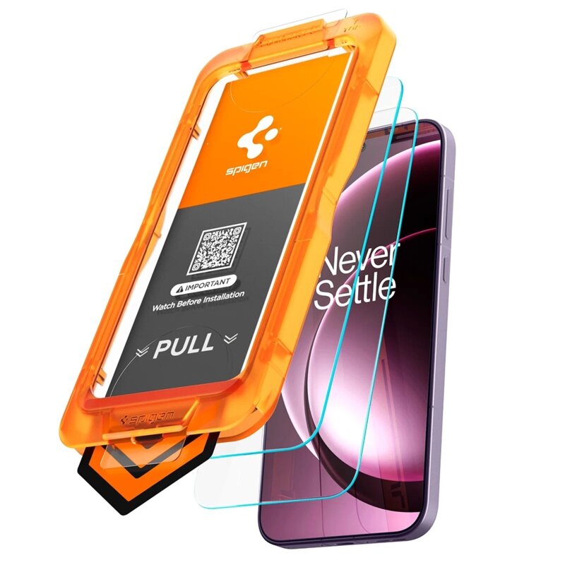 [Pachet 2x] Folie sticla OnePlus 15 Spigen Glas.tR Align Master S, transparenta