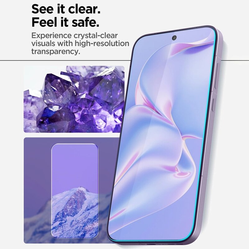 [Pachet 2x] Folie sticla OnePlus 15 Spigen Glas.tR Align Master S, transparenta