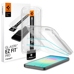 [Pachet 2x] Folie Samsung Galaxy A27 5G Spigen Glas.tR EZ Fit Pro, transparenta