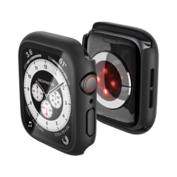 Husa Apple Watch 4 44mm Spigen Thin Fit 360, negru