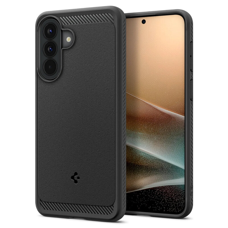 Husa Samsung Galaxy A27 5G Spigen Rugged Armor, negru