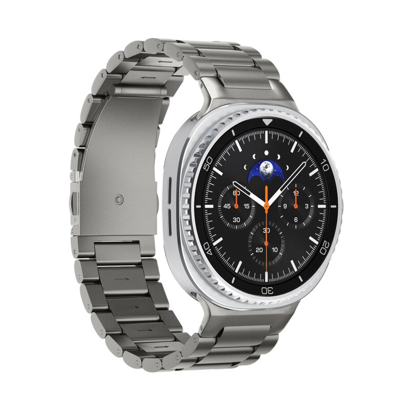 Curea Samsung Galaxy Watch8 40mm Spigen Modern Fit, titan natural