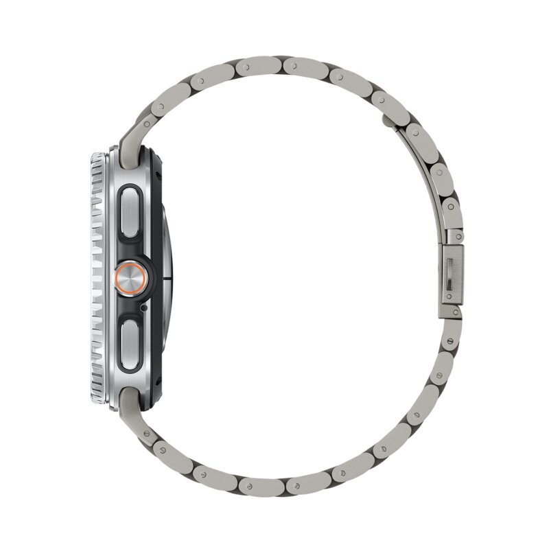 Curea Samsung Galaxy Watch8 Classic Spigen Modern Fit, titan natural