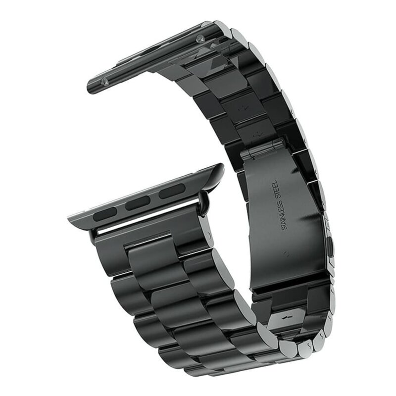 Curea Apple Watch 12 43mm Techsuit, negru, W036
