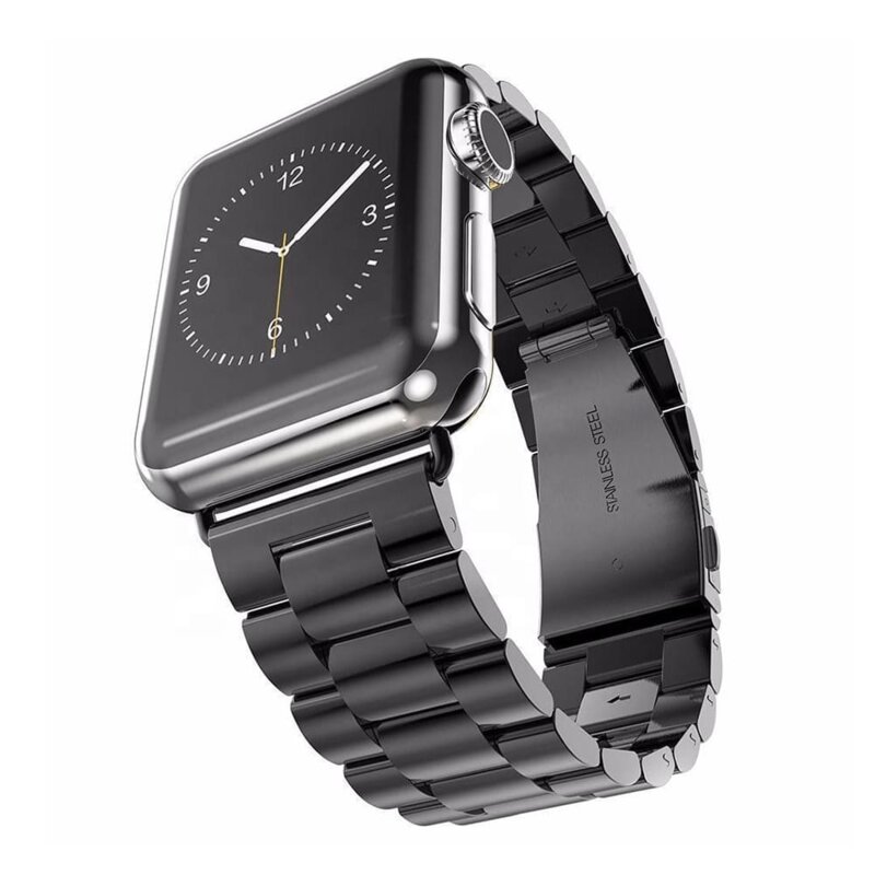 Curea Apple Watch 12 43mm Techsuit, negru, W036