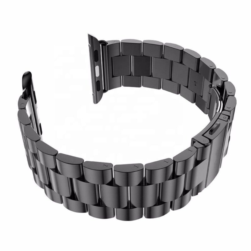 Curea Apple Watch 12 43mm Techsuit, negru, W036