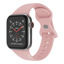 Curea Apple Watch 12 42mm Techsuit, roz, W031