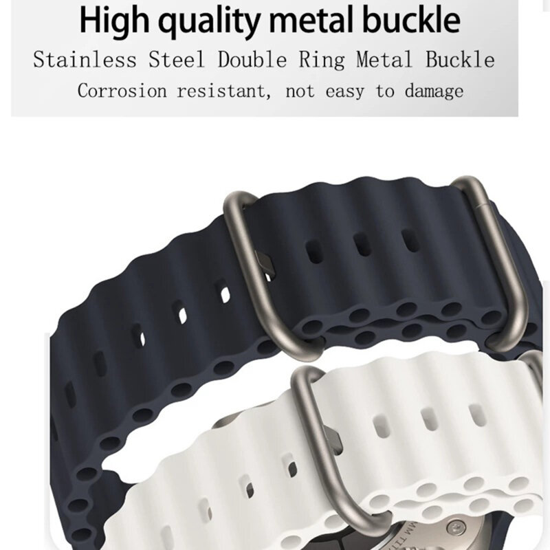 Curea Apple Watch 12 43mm Techsuit, negru, W038